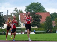 Sportlicher Leiter Thomas Bertram in Aktion,Tobias Bötticher und Franziska Kappe (TSG)
