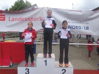 Julia Bötticher (LAV07),Lea Brandecker &Hanna Pauline Dieckmann (Harz-Gebirgslauf-Wernigerode