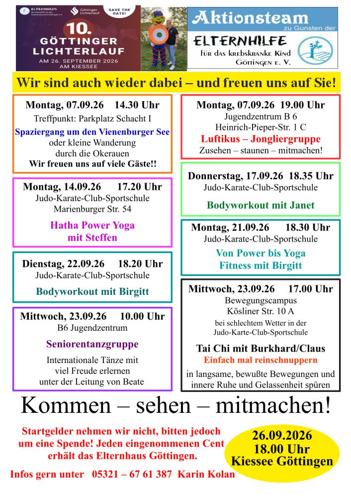 Flyer Lichterlauf